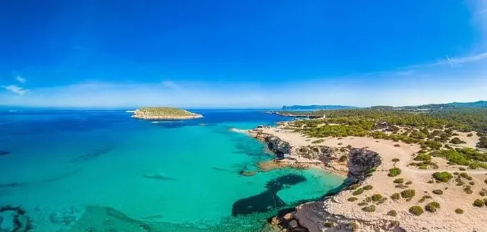 Framed Print : Platges de Comte, North Ibiza, Baleares, the most amazing beach on the island Framed Print : Platges de Comte, North Ibiza, Baleares, the most amazing beach on the island