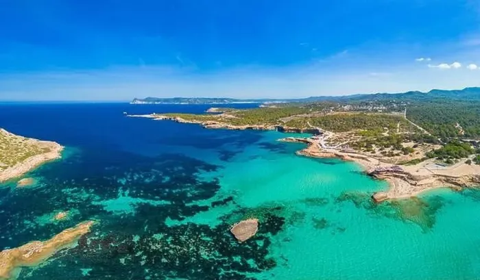 Framed Print : Platges de Comte, North Ibiza, Baleares, the most amazing beach on the island Framed Print : Platges de Comte, North Ibiza, Baleares, the most amazing beach on the island