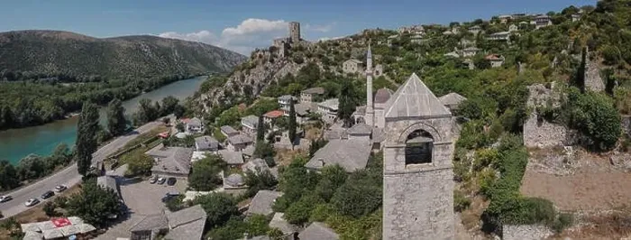 Framed Print : Počitelj is a fortified town from Ottoman period in Bosnia and Herzegovina Framed Print : Počitelj is a fortified town from Ottoman period in Bosnia and Herzegovina