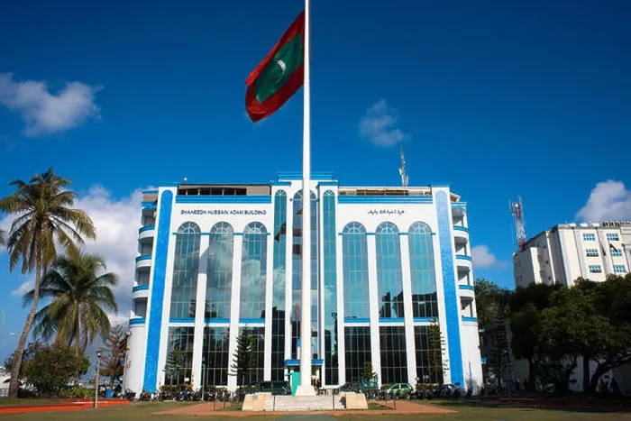 Framed Print : The police headquarters, Shaheedh Hussain Adam Building in the Maldives capital Male Framed Print : The police headquarters, Shaheedh Hussain Adam Building in the Maldives capital Male