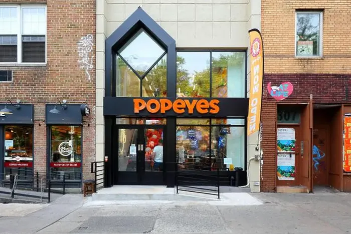 Framed Print : Popeyes Louisiana Kitchen, 305 6th Ave Framed Print : Popeyes Louisiana Kitchen, 305 6th Ave