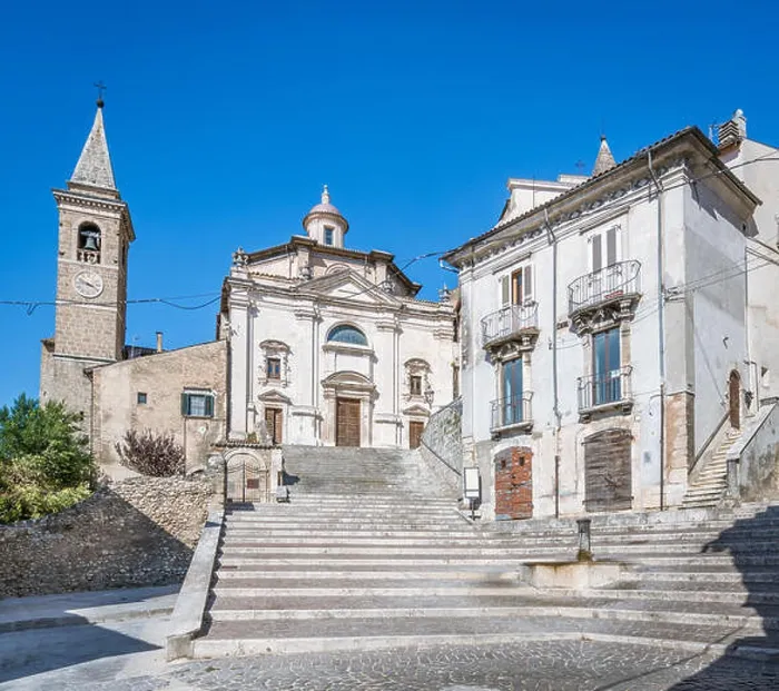 Framed Print : Popoli on a summer afternoon, province of Pescara, Abruzzo, central Italy