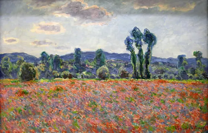 Framed Print : Poppy Field, 1887. Artist: Claude Monet Framed Print : Poppy Field, 1887. Artist: Claude Monet
