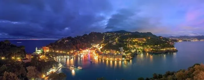 Framed Print : Portofino, Italy fishing village and commune in the Metropolitan City of Genova at dusk Framed Print : Portofino, Italy fishing village and commune in the Metropolitan City of Genova at dusk