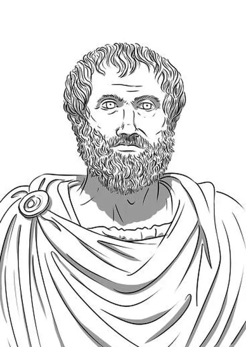 Framed Print : Portrait of Aristotle, famous Greek philosopher Framed Print : Portrait of Aristotle, famous Greek philosopher