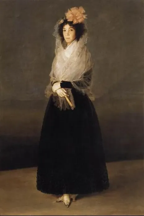 Framed Print : Portrait of the Countess of Carpio, Marquesa de la Solana 1793 by Francisco Goya Framed Print : Portrait of the Countess of Carpio, Marquesa de la Solana 1793 by Francisco Goya