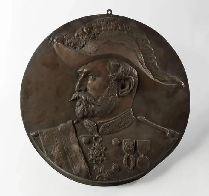Framed Print : Portrait of General Boulanger 1837-1891), Levasseur, Jules, Sculptor, In 1887, 19th century, Sculpture, Medallion (sculpture), Bronze Framed Print : Portrait of General Boulanger 1837-1891), Levasseur, Jules, Sculptor, In 1887, 19th century, Sculpture, Medallion (sculpture), Bronze