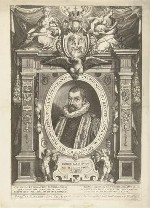 Framed Print : Portrait of Johan Philips van Gebsattel Framed Print : Portrait of Johan Philips van Gebsattel