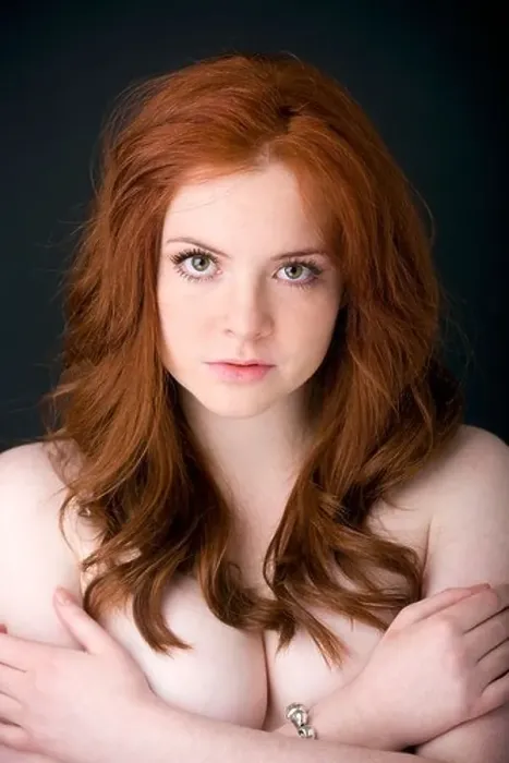Framed Print : Portrait of a Scottish red haired girl with pale skin Framed Print : Portrait of a Scottish red haired girl with pale skin