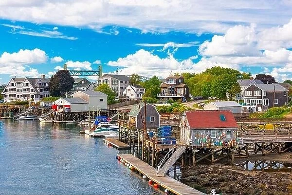 Portsmouth, New Hampshire, USA on the Piscataqua River