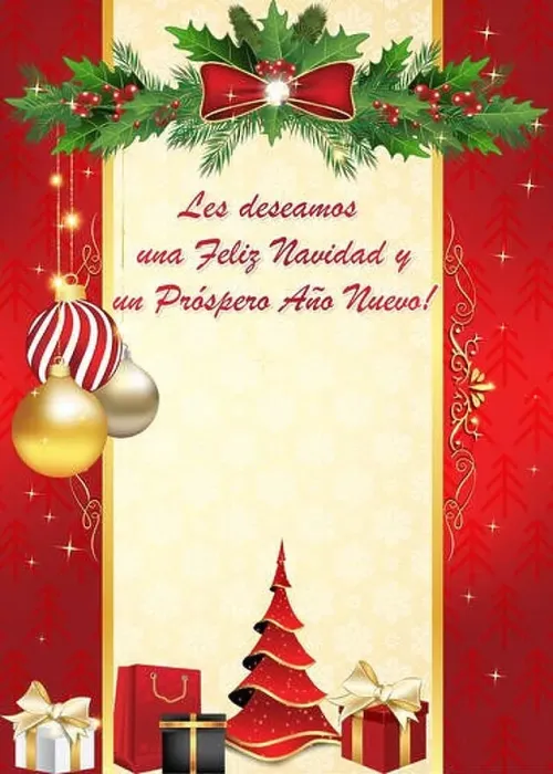 Framed Print : Postales de Año Nuevo: Tarjeta de Año Nuevo para empresas y compañías - Les deseamos Feliz Navidad y Feliz Año Nuevo Framed Print : Postales de Año Nuevo: Tarjeta de Año Nuevo para empresas y compañías - Les deseamos Feliz Navidad y Feliz Año Nuevo