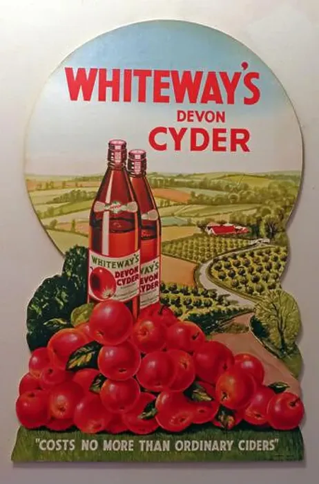 Framed Print : Poster advert for Whiteways Devon Cyder No More Than Ordinary Ciders Framed Print : Poster advert for Whiteways Devon Cyder No More Than Ordinary Ciders