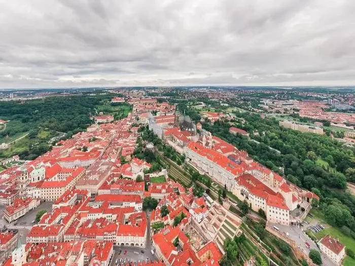 Framed Print : Prague Old Town with St Framed Print : Prague Old Town with St