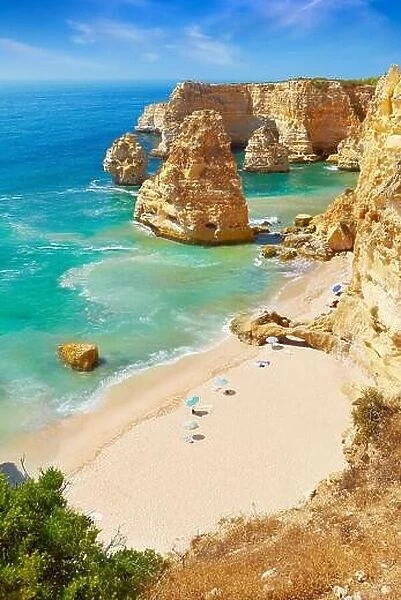 Praia da Marinha Beach, Algarve, Portugal