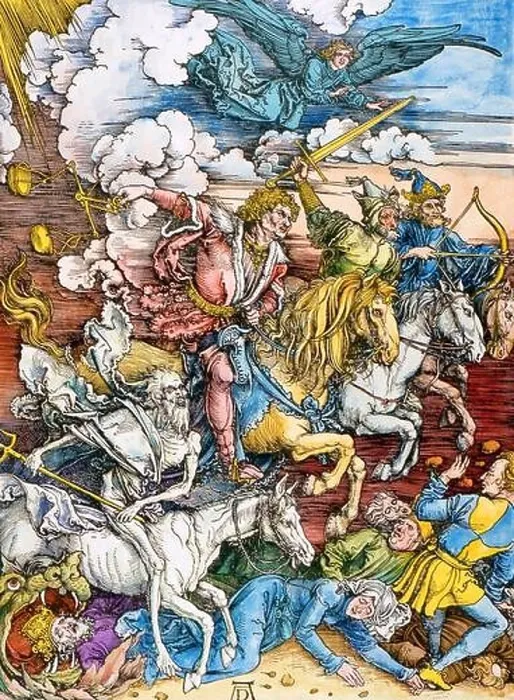 Framed Print : PREDICTIONS AND PROPHECY The Four Horsemen of the Apocalypse Framed Print : PREDICTIONS AND PROPHECY The Four Horsemen of the Apocalypse