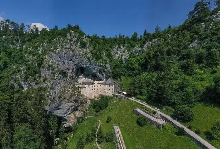 Framed Print : Predjama Castle in Slovenia, Europe Framed Print : Predjama Castle in Slovenia, Europe