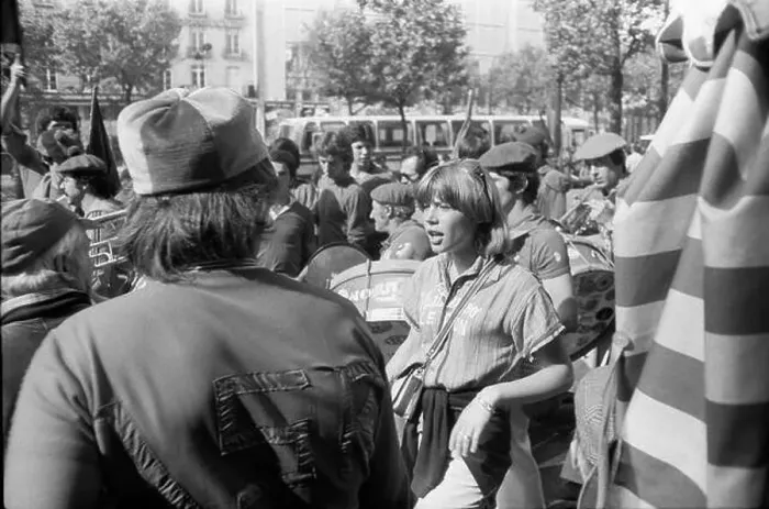 Framed Print : A procession of Beziers fans on the occasion of the victory in the rugby club championship Framed Print : A procession of Beziers fans on the occasion of the victory in the rugby club championship