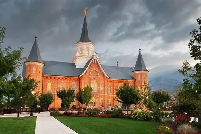 Framed Print : Provo, Utah, USA at Provo City Center Temple at twilight Framed Print : Provo, Utah, USA at Provo City Center Temple at twilight
