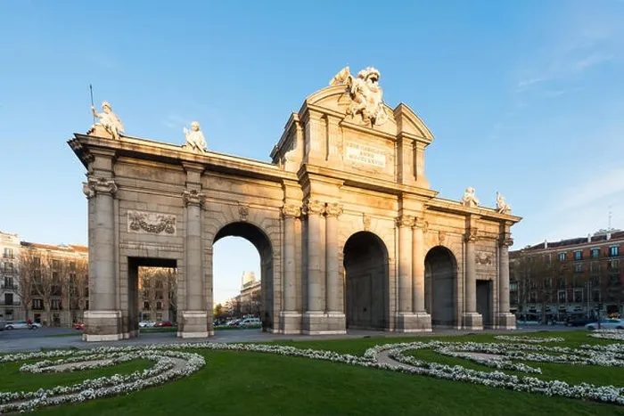 Framed Print : Puerta de Alcala is a one of the Madrid ancient doors of the city of Madrid, Spain. It was the entrance of people coming from France, Aragon, and Cata Framed Print : Puerta de Alcala is a one of the Madrid ancient doors of the city of Madrid, Spain. It was the entrance of people coming from France, Aragon, and Cata