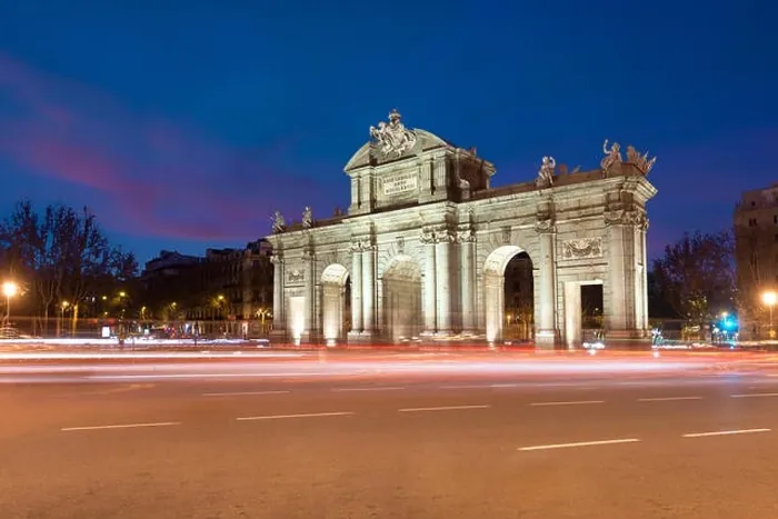 Framed Print : Puerta de Alcala is a one of the Madrid ancient doors of the city of Madrid, Spain. It was the entrance of people coming from France, Aragon, and Cata Framed Print : Puerta de Alcala is a one of the Madrid ancient doors of the city of Madrid, Spain. It was the entrance of people coming from France, Aragon, and Cata
