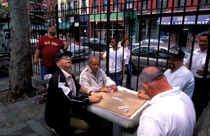 Framed Print : Puerto Rican people playing domino at a park Manhattan New York USA Framed Print : Puerto Rican people playing domino at a park Manhattan New York USA