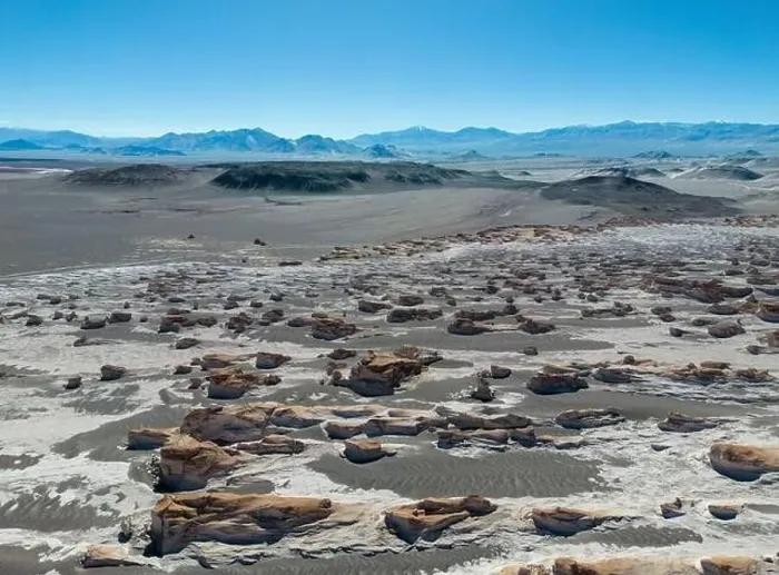 Framed Print : PUNA - Campo de Piedra Pomez, a bizarre but beautiful landscape in the Argentinian highlands with a field of pumice