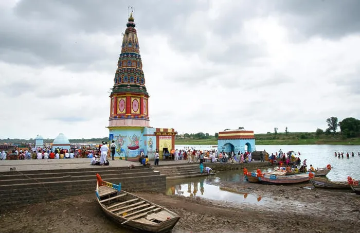 Framed Print : Pundalik temple on bank of river chandrabhaga at ; Pandharpur district Solapur ; Maharashtra ; India Framed Print : Pundalik temple on bank of river chandrabhaga at ; Pandharpur district Solapur ; Maharashtra ; India
