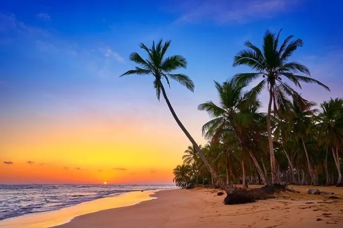 Framed Print : Punta Cana beach at sunrise, Dominican Republic, Caribbean Framed Print : Punta Cana beach at sunrise, Dominican Republic, Caribbean