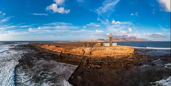Framed Print : Punta de Jandia lighthouse from above Framed Print : Punta de Jandia lighthouse from above