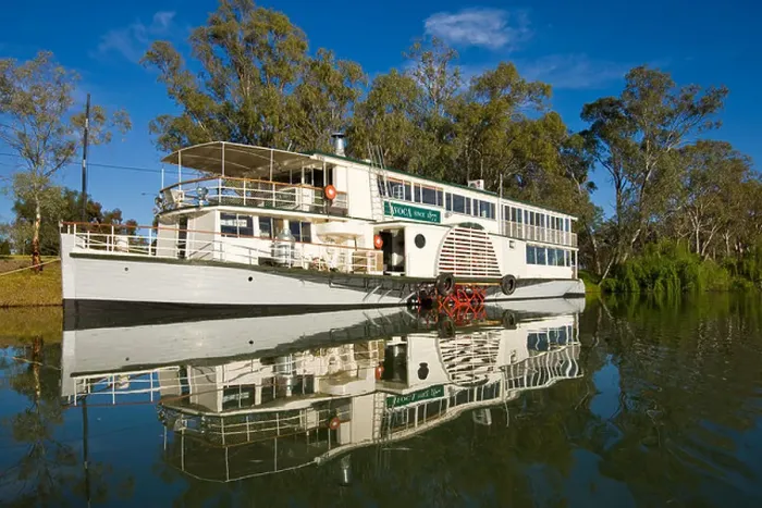 Framed Print : PV Avoca, moored at Mildura, Australia Framed Print : PV Avoca, moored at Mildura, Australia