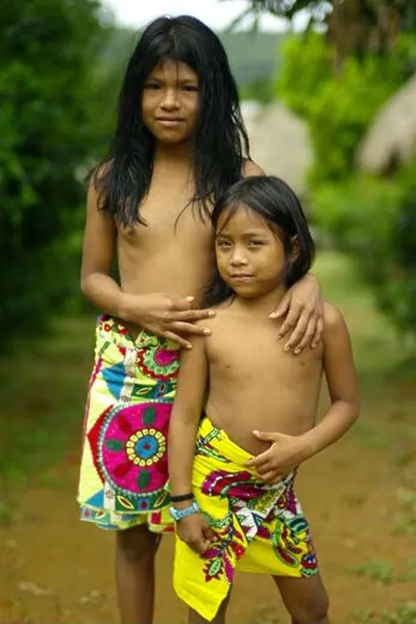 Framed Print : Over the last quarter-century, a few Embera families pushed further north of Darien Framed Print : Over the last quarter-century, a few Embera families pushed further north of Darien