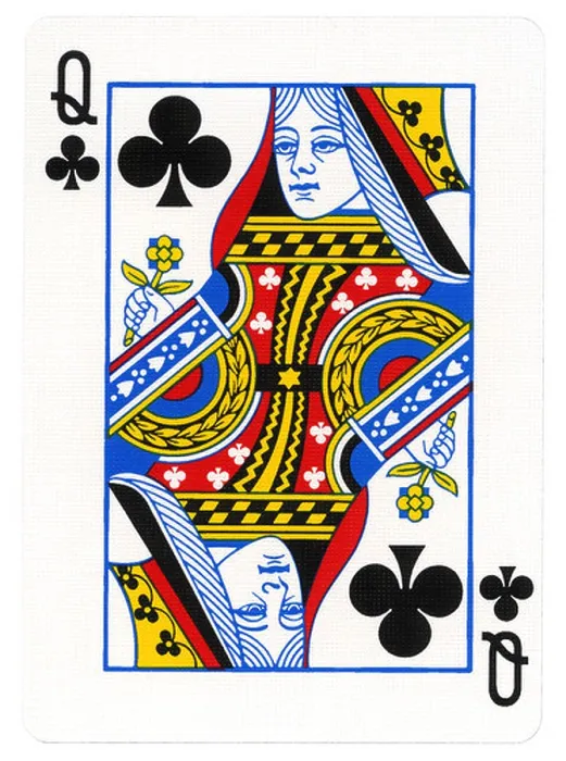 Framed Print : Queen of spades playing card, isolated on white background. Scanned at 2400dpi using Epson V700 professional scanner