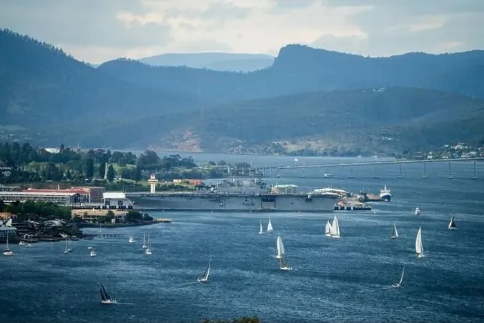 Framed Print : racing yachts on the river derwent in hobart tasmania Framed Print : racing yachts on the river derwent in hobart tasmania