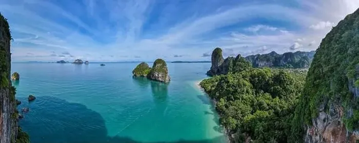 Framed Print : Railay Beach Krabi Thailand, the tropical beach of Railay Krabi Framed Print : Railay Beach Krabi Thailand, the tropical beach of Railay Krabi