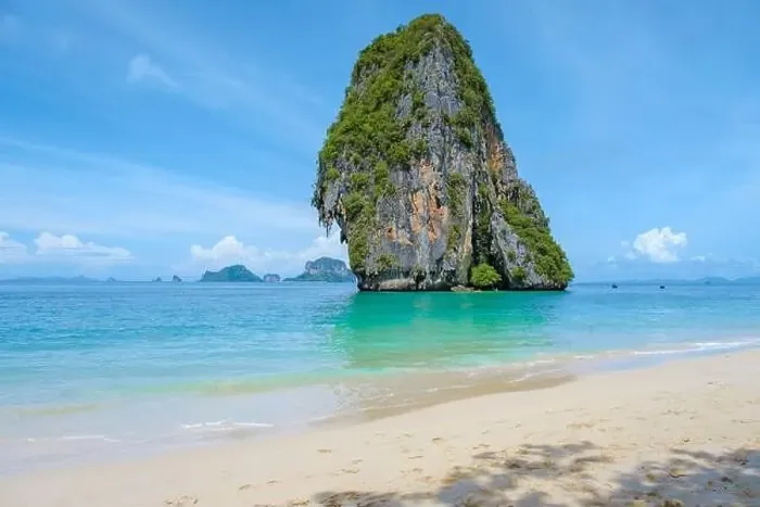 Framed Print : Railay Beach Krabi Thailand, the tropical beach of Railay Krabi Framed Print : Railay Beach Krabi Thailand, the tropical beach of Railay Krabi