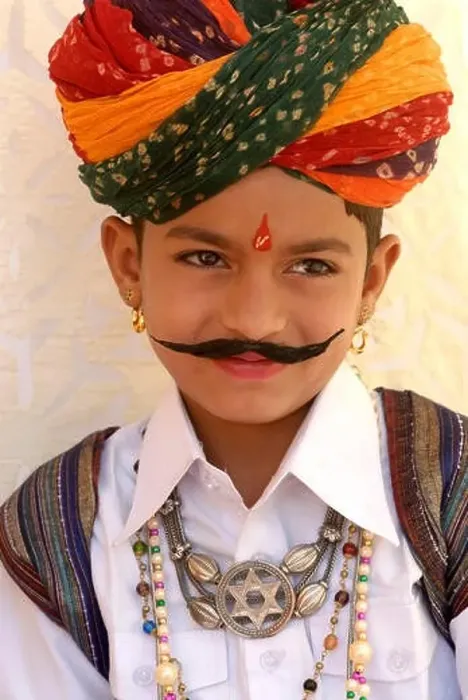 Framed Print : Rajasthani boy with turban ; Jaisalmer ; Rajasthan ; India No MR Framed Print : Rajasthani boy with turban ; Jaisalmer ; Rajasthan ; India No MR