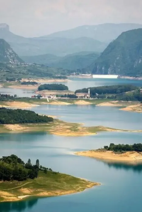 Framed Print : Rama Lake in Bosnia Herzegovina taken in June 2022 Framed Print : Rama Lake in Bosnia Herzegovina taken in June 2022