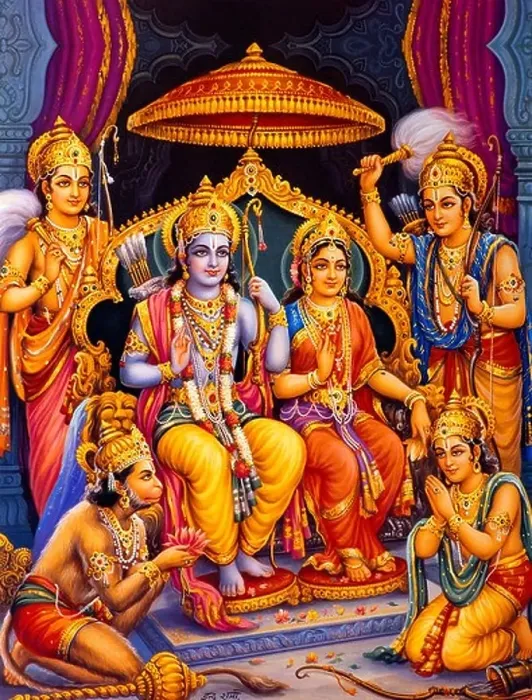 Framed Print : Rama Sita and Hanuman Hindu Gods Framed Print : Rama Sita and Hanuman Hindu Gods