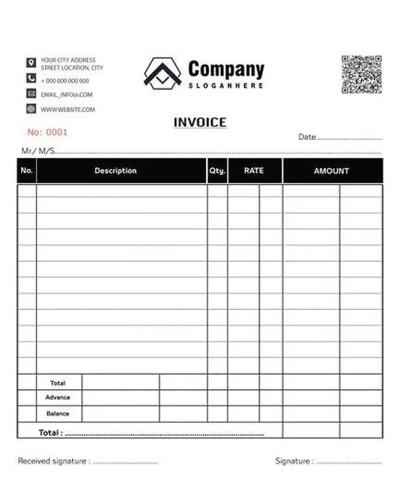Framed Print : Receipt voucher vector template, NCR bill book, vector template image Framed Print : Receipt voucher vector template, NCR bill book, vector template image