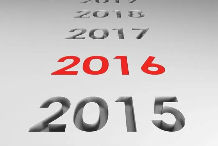 Framed Print : Red 2016 numeral is standing in 3D render on light-gray plane Framed Print : Red 2016 numeral is standing in 3D render on light-gray plane