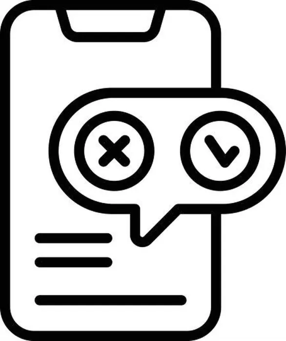 Framed Print : Regulated products smartphone icon