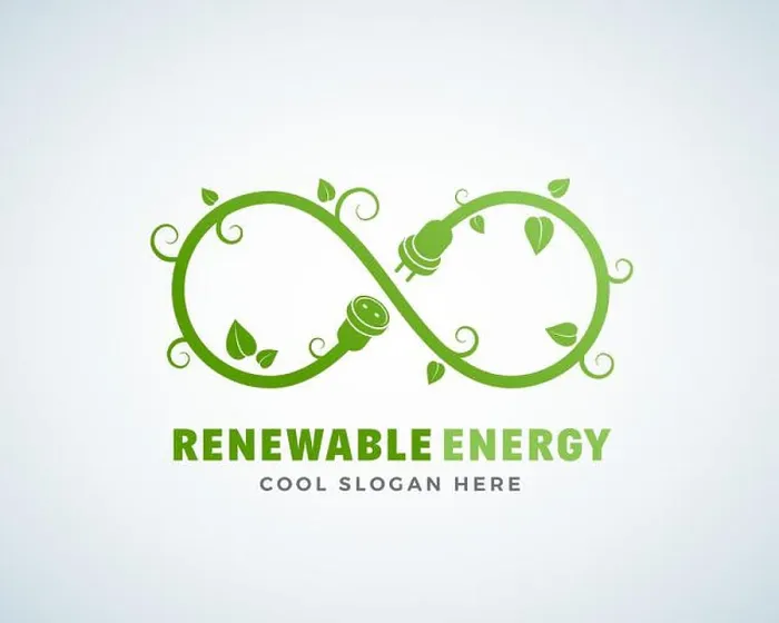 Framed Print : Renewable Energy Abstract Vector Logo Template Framed Print : Renewable Energy Abstract Vector Logo Template
