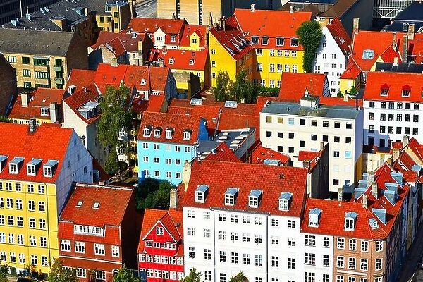 Residential buildings in Copenhagen, Denmark
