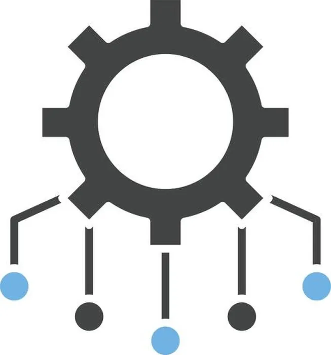 Framed Print : Resource Allocation Icon Image