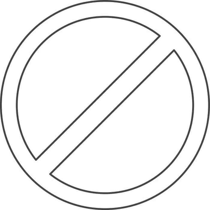 Framed Print : restriction sign icon