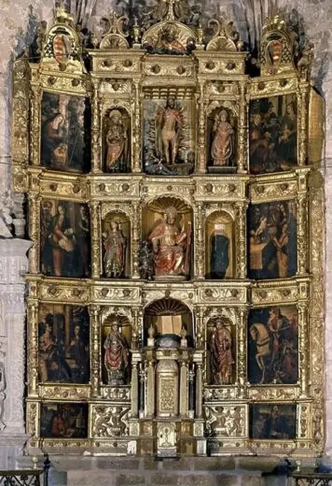Framed Print : RETABLO MAYORs XVI. Author: LUIS DE MORALES. Location: IGLESIA DE SAN MARTIN. Plasencia. CACERES. SPAIN Framed Print : RETABLO MAYORs XVI. Author: LUIS DE MORALES. Location: IGLESIA DE SAN MARTIN. Plasencia. CACERES. SPAIN