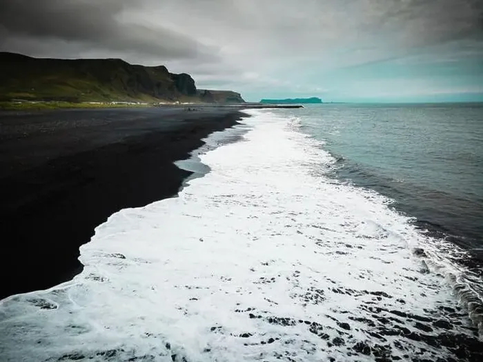 Framed Print : Reynisfjara Black Sand Beach
