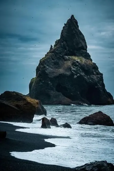 Framed Print : Reynisfjara Black Sand Beach Framed Print : Reynisfjara Black Sand Beach