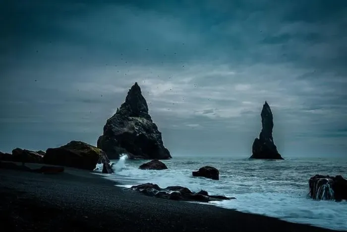 Framed Print : Reynisfjara Black Sand Beach Framed Print : Reynisfjara Black Sand Beach
