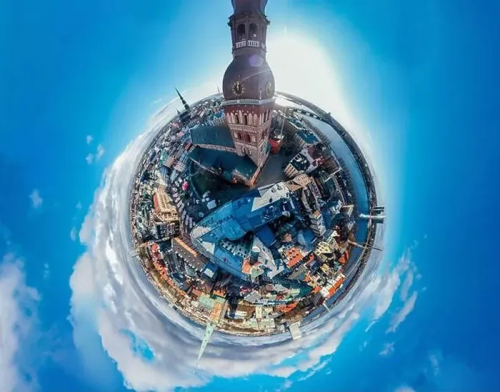 Framed Print : Riga City Dome church in Old Town, historical Monument, drone 360 vr Sphere Framed Print : Riga City Dome church in Old Town, historical Monument, drone 360 vr Sphere